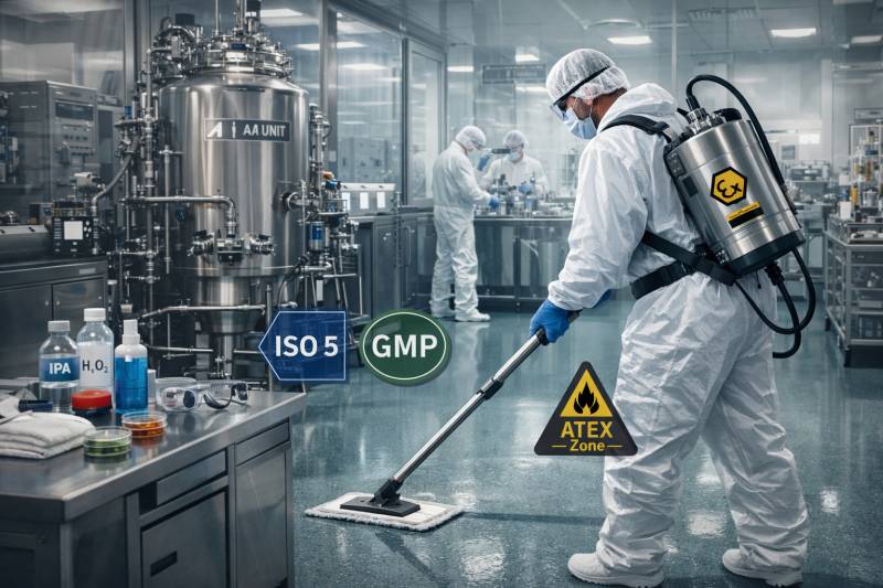 Contrats de nettoyage pour un pôle pharmaceutique à Lyon
