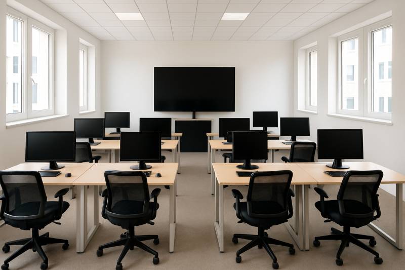 Nettoyage de sièges de bureau par un spécialiste du nettoyage par injection extraction à Lyon