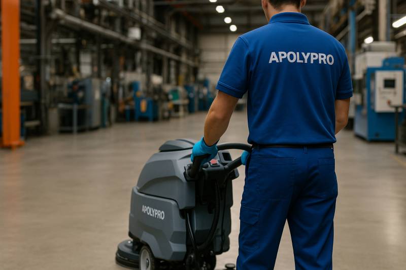 Entreprise spécialisée dans le nettoyage industriel des sols à Lyon et dans le Rhône