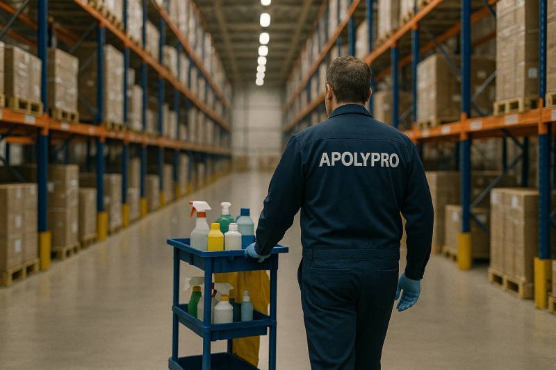 Entreprise experte en nettoyage d’entrepôt à Lyon et dans le Rhône