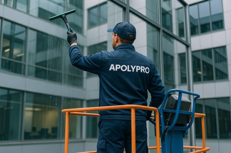 Nettoyage de vitre en entreprise à Saint Priest et dans le Rhône