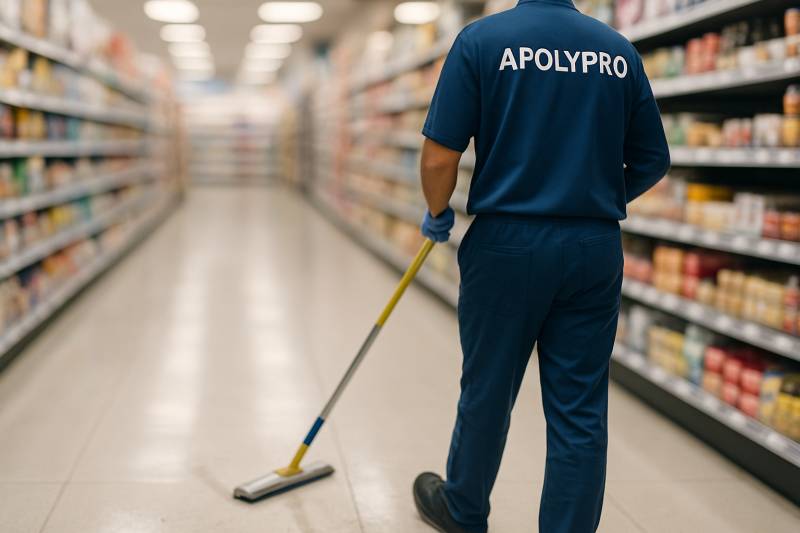 Service de nettoyage pour magasin à Lyon