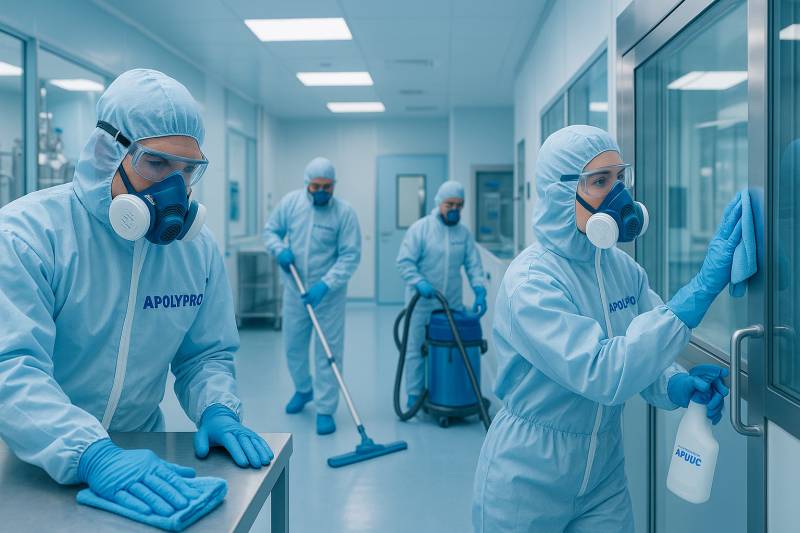 Nettoyage de sites industriels à risque à Lyon