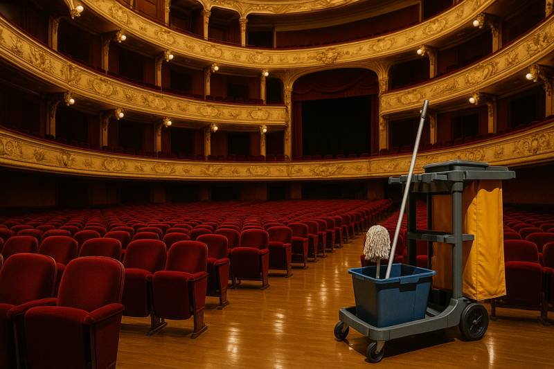 Agence de nettoyage pour théâtre à Lyon et dans le Rhône